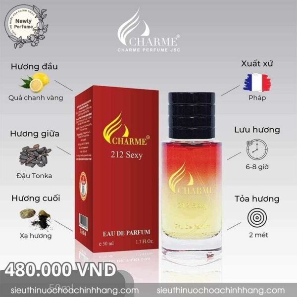 Nước Hoa Charme 212 Sexy