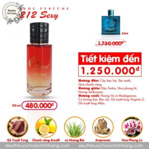 Nước Hoa Charme 212 Sexy