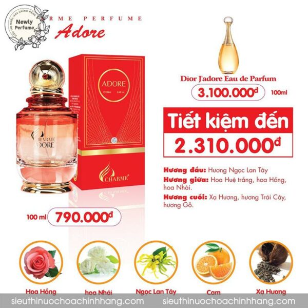 Nước Hoa Charme Adore