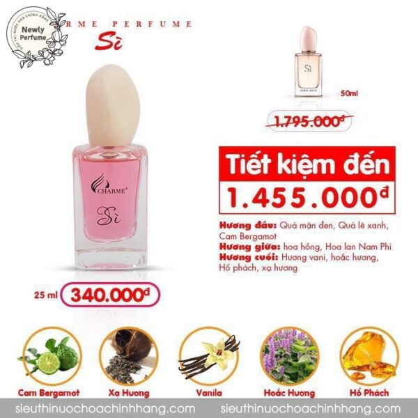 Nước Hoa Charme Sì