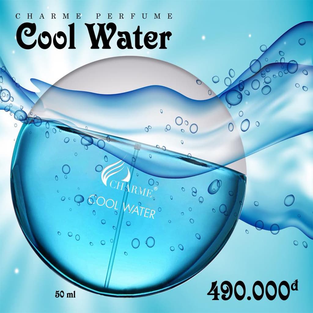 nước hoa charme cool water 50ml