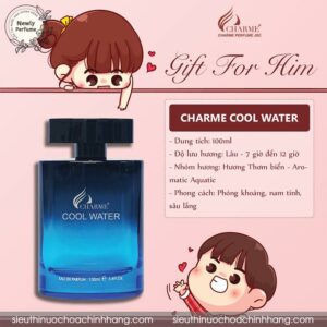 Nước Hoa Charme Cool Water