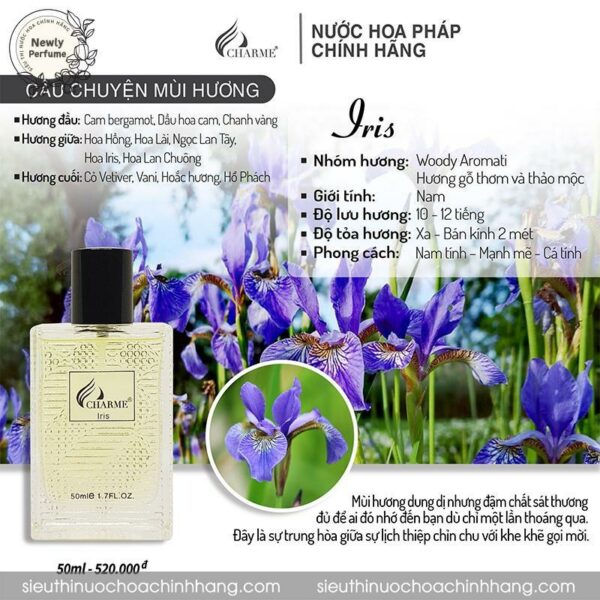 Nước Hoa Charme Iris