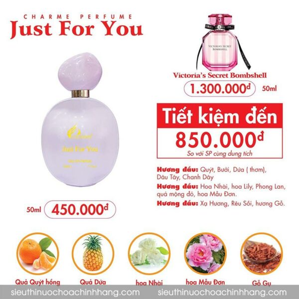 Nước Hoa Charme Just For You