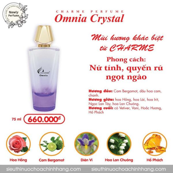 Nước Hoa Charme Omnia Crystal