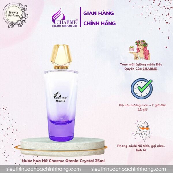 Nước Hoa Charme Omnia Crystal