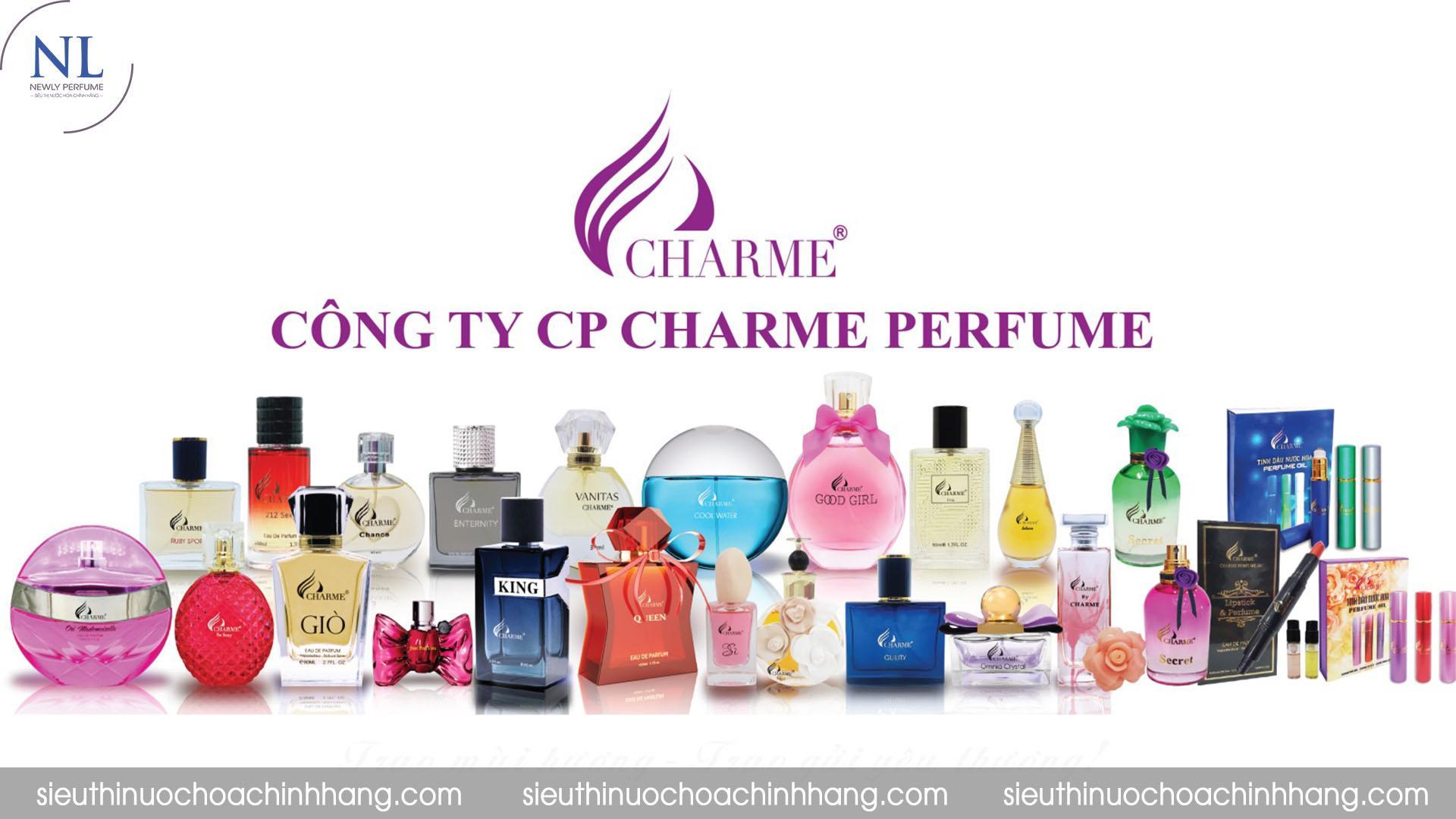 nước hoa charme mùi nào thơm nhất