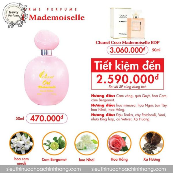 Nước Hoa Charme Ori Mademoiselle