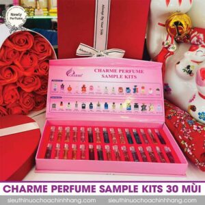 Bộ mẫu thử nước Hoa Charme
