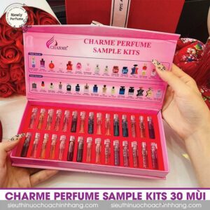 Bộ mẫu thử nước Hoa Charme