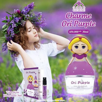 Nước hoa bé gái Charme Ori Purple